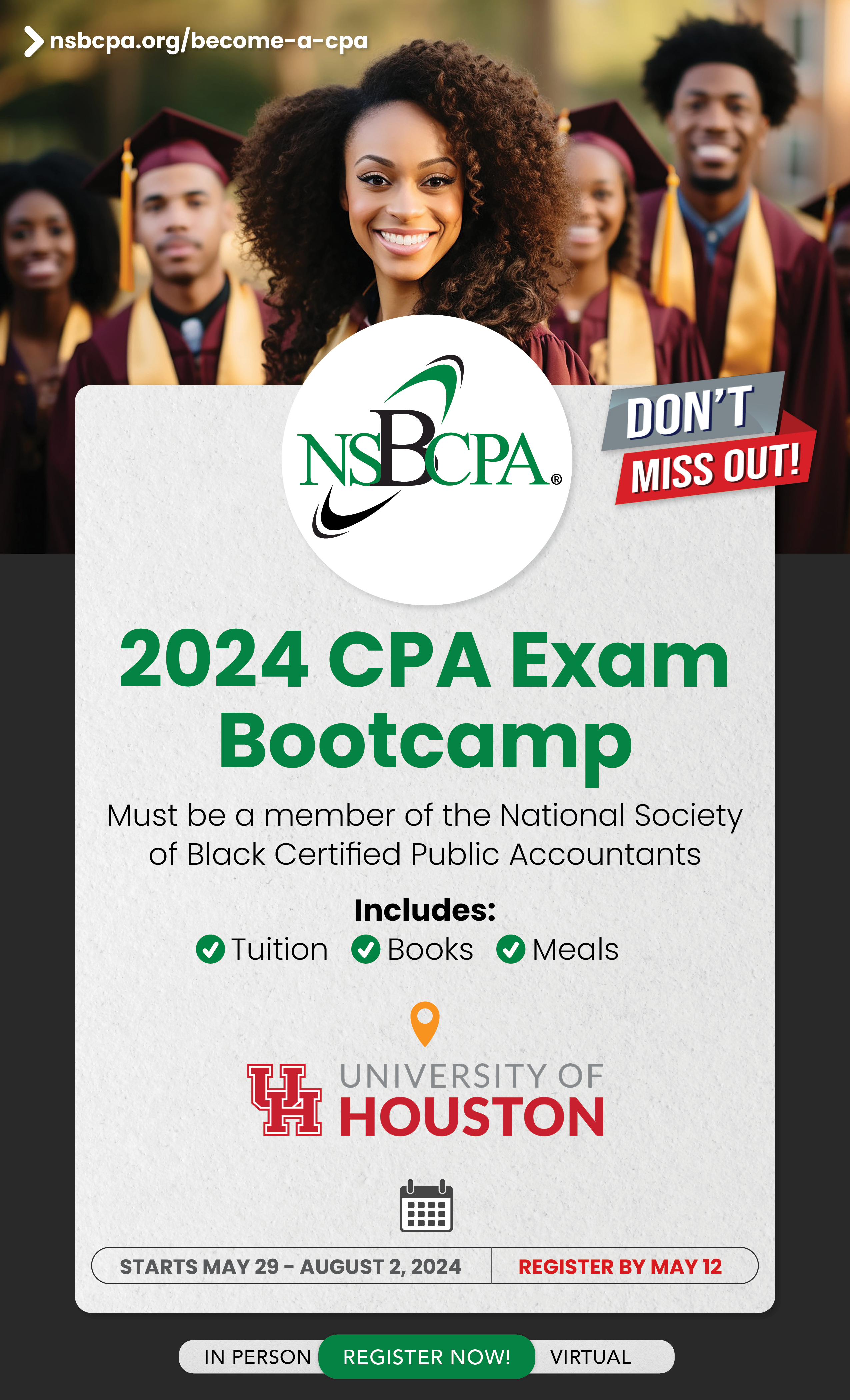 2024 NSBCPA HBCU Bootcamp Flyer